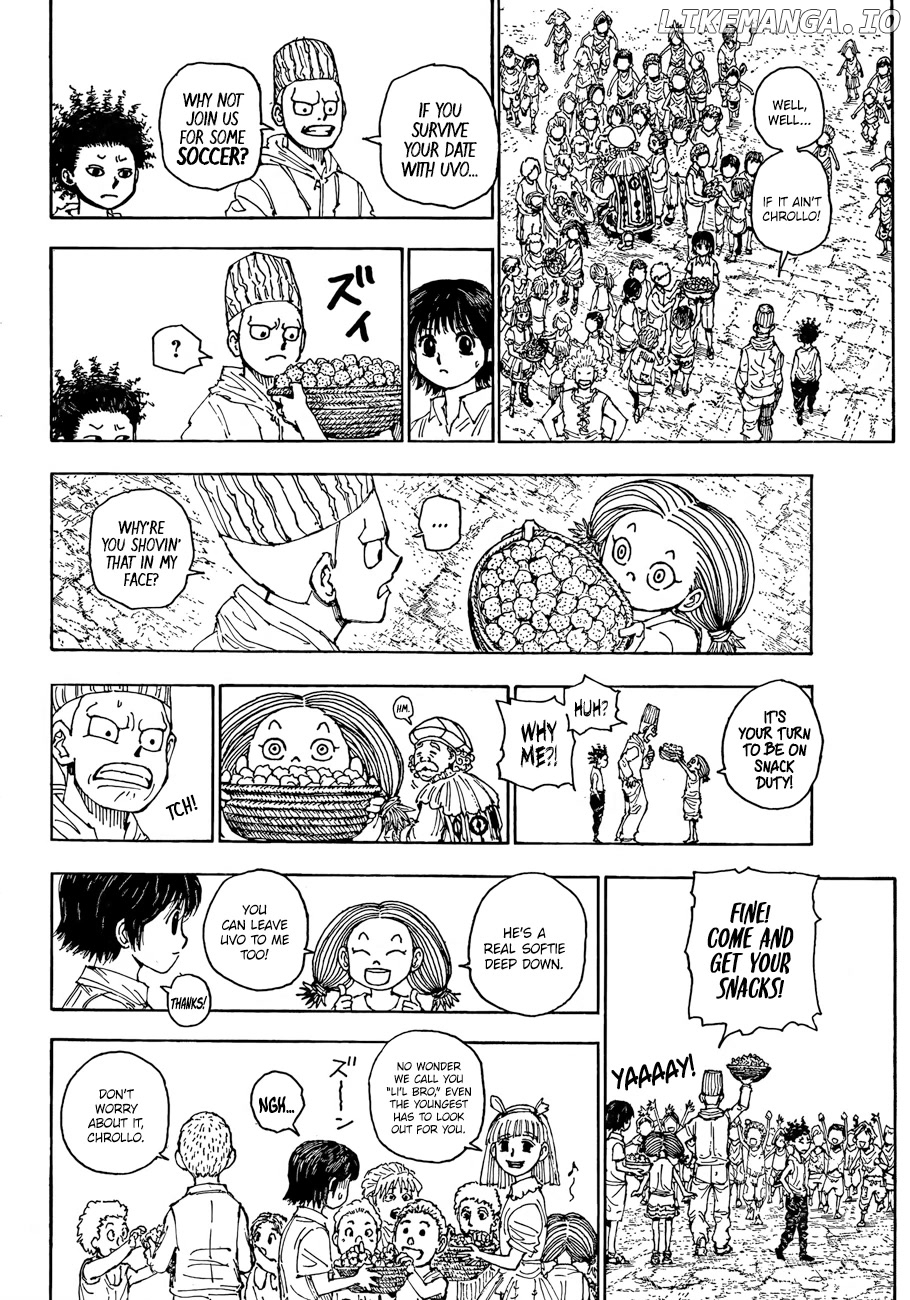 Hunter x Hunter, Chapter 396 image 03